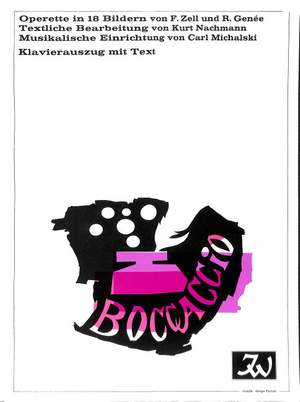 Boccaccio (vocal score)