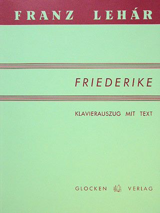 Friederike (German vocal score)