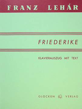 Friederike (German vocal score)