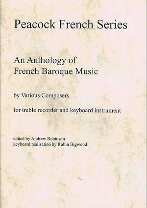 Misc Ed Robinson Anthology Of French Baroque Music Presto Music