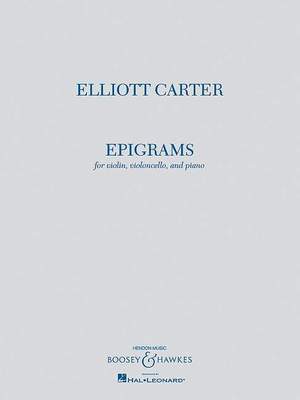 Carter, E: Epigrams