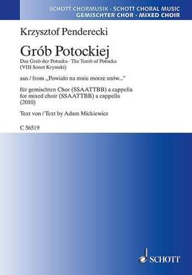 Penderecki, K: Grób Potockiej