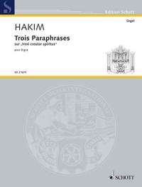 Hakim, N: Trois Paraphrases