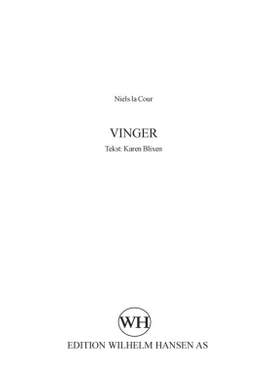 Niels La-Cour_Karen Blixen: Vinger