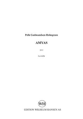 Pelle Gudmundsen-Holmgreen: Amyas