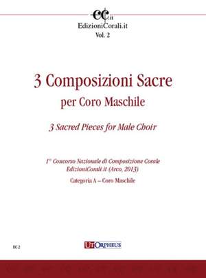 3 Sacred Pieces for Male Choir