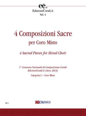 4 Sacred Pieces for Mixed Choir