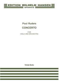 Poul Ruders: Concerto For Viola And Orchestra