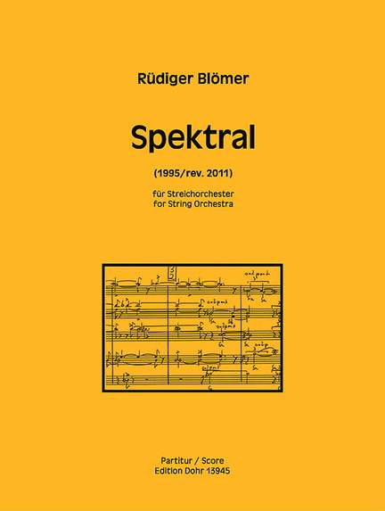 Bloemer, R: Spektral