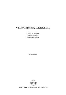 J. Gläser: Velkommen, Lærkelil
