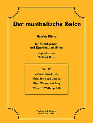 Strauß (Son), J: Wine, Women and Song op.333