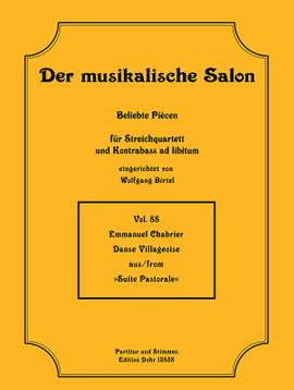 Chabrier, E: Danse Villageoise