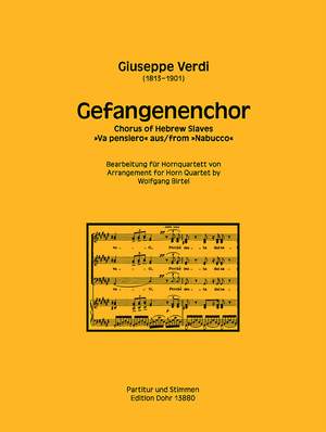 Verdi, G F F: Chorus of Hebrew Slaves