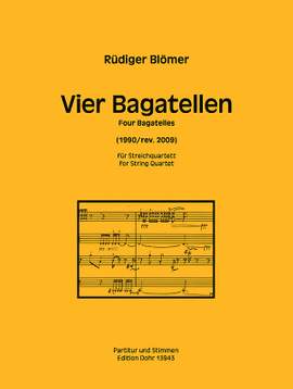 Bloemer, R: Vier Bagatellen