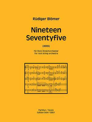Bloemer, R: Nineteen Seventyfive