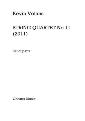 Kevin Volans: String Quartet No.11