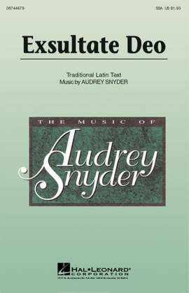 Audrey Snyder: Exsultate Deo