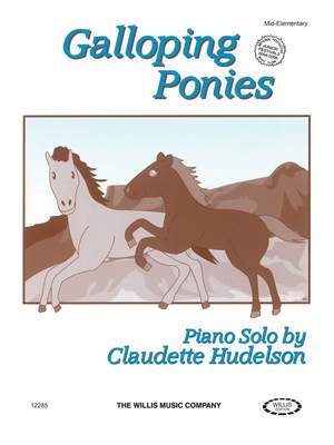 Claudette Hudelson: Galloping Ponies