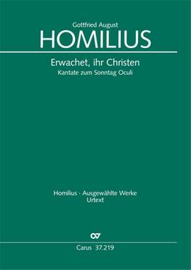 Homilius: Erwachet, ihr Christen (Kantate) II.57