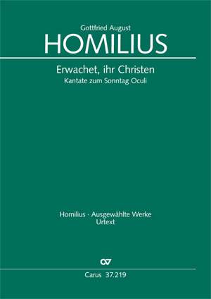 Homilius: Erwachet, ihr Christen (Kantate) II.57