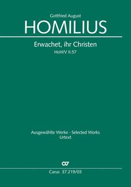 Homilius: Erwachet, ihr Christen (Kantate) II.57