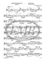 Szőllősy: Sonata (solo violin) Product Image