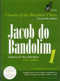 Classics Of The Brazilian Choro: Jacob Do Bandolim 1 (Book/CD)