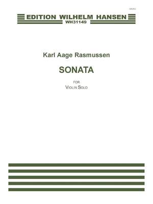 Karl Aage Rasmussen: Sonata For Violin Solo