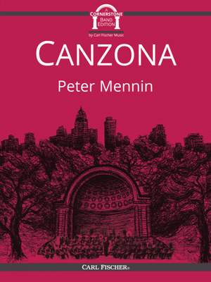 Mennin Peter Canzona Band Sc/Pts