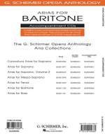 Arias for Baritone Product Image