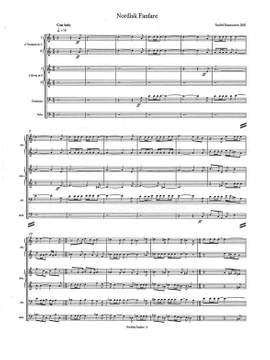 Sunleif Rasmussen: Nordisk Fanfare