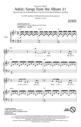 Adele Adkins: Adele: Songs From The Album 21