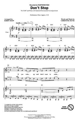 Christine McVie: Don't Stop