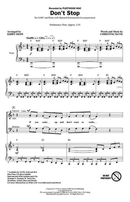 Christine McVie: Don't Stop