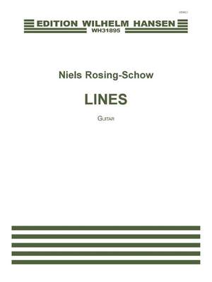 Niels Rosing-Schow: Lines