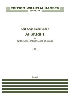Karl Aage Rasmussen: Afskrift
