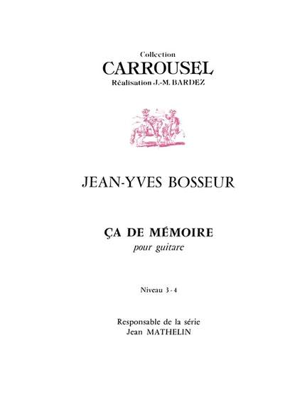 Bosseur Ca De Memoire