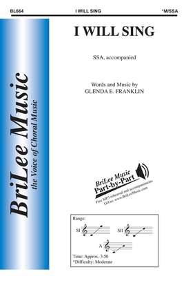 Glenda E. Frankllin: I Will Sing