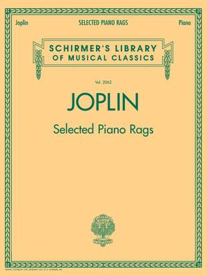 Scott Joplin: Selected Piano Rags
