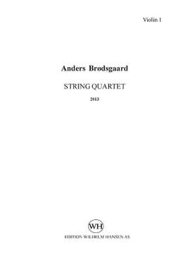 Anders Brødsgaard: String Quartet