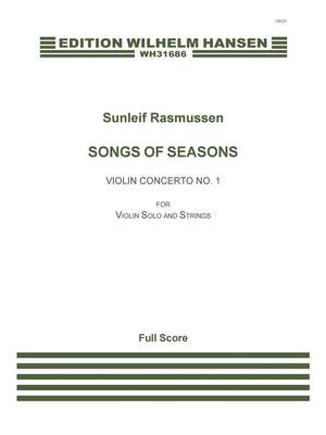 Sunleif Rasmussen: Songs Of Seasons - Violin Concerto No. 1