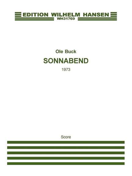 Ole Buck: Sonnabend