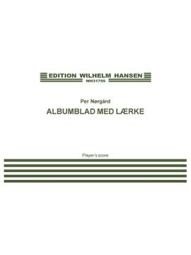 Per Nørgård: Albumblad Med Lærke