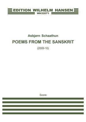 Asbjørn Schaathun: Poems From The Sanskrit 2013 Version