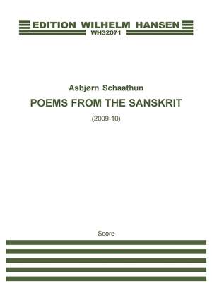 Asbjørn Schaathun: Poems From The Sanskrit 2013 Version