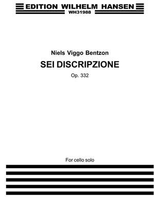 Niels Viggo Bentzon: Sei Discripzione Op. 332