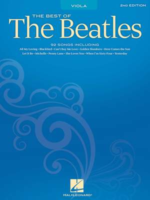 Best of the Beatles for Viola - 2nd Edition
