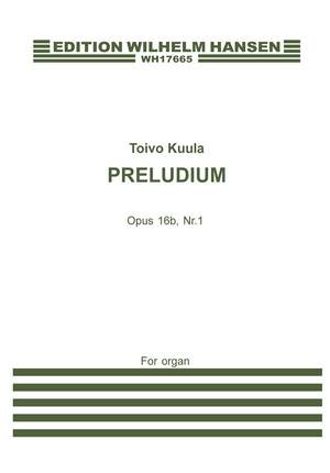 Toivo Kuula: Preludium Op. 16b/No. 1