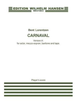 Bent Lorentzen: Carnaval - Version A (Score)