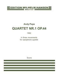 Andy Pape: Quartet No.1 Op.44